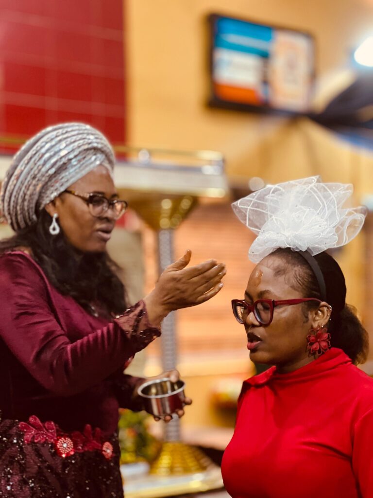 mummy GO communion anointing